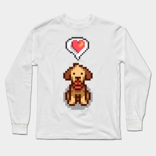 Stardew Valley Happy Dog 3 Long Sleeve T-Shirt